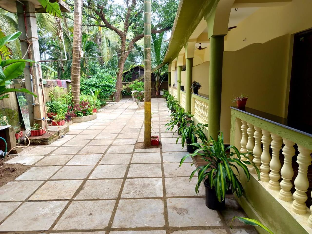 One Love Guest House Morjim Exterior photo